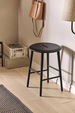 1898 Taburetes<Taburete Norrabo 53 cm, Roble lacado en Negro