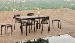 HAY Sillas De Terraza|Taburetes De Exterior Y Taburetes Altos De Exterior<Taburete Palissade, Anthracite NegroGris