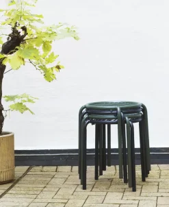 Normann Copenhagen Taburetes De Exterior Y Taburetes Altos De Exterior<Taburete Vig, Negro