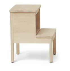 Form & Refine Taburetes<Taburete-escalera A line, Roble blanco Beige