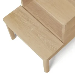 Form & Refine Taburetes<Taburete-escalera A line, Roble blanco Beige