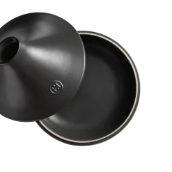 Emile Henry Otras Sartenes, Ollas Y Cacerolas<Tajine gris oscuro , 2 L Negro
