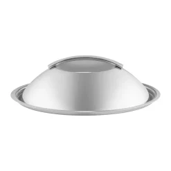 Eva Solo Tapa arqueada Eva Trio acero inoxidable reciclado, Ø24 cm Plateado Best