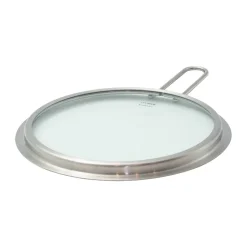 Eva Solo Tapa de vidrio Eva Trio acero inoxidable reciclado, Ø20 cm Plateado Online