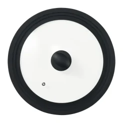 Dorre Tapas Y Accesorios<Tapa universal Una de silicona negra, redonda, Vidrio Negro