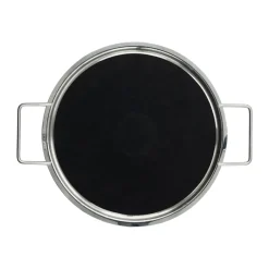 Eva Solo Tapas Y Accesorios<Tapa vertedora Eva Trio de acero inoxidable reciclado, Ø24 cm PlateadoNegro