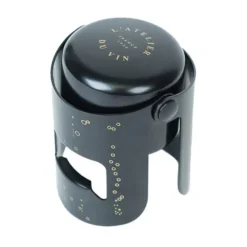 L'Atelier du Vin Tapón para botella Bouchon Gard'Bulles, Negro Plateado Hot