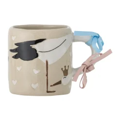 Bloomingville Taza Bambino 22,5 cl, Nature Blanco New