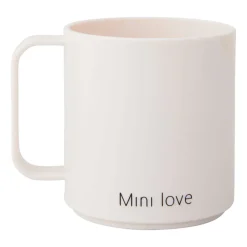Design Letters Tazas De Plástico<Taza con asa Mini Love, White Blanco