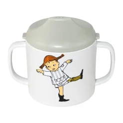 Rätt Start Tazas Infantiles|Tazas De Plástico<Taza con boquilla Pippi Cirkus 20 cl, Beige Multi