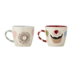 Bloomingville Tazas Infantiles<Taza Darby 20 cl, 2 piezas, Rojo