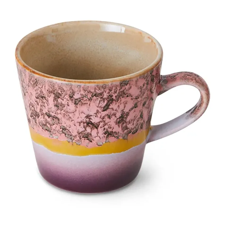 HKliving Tazas De Café<Taza de café americano 70's, 27 cl, Blast Multi