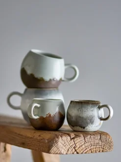 Bloomingville Tazas De Ponche Navideño|Tazas De Espresso<Taza de espresso Paula 14 cl, Gris