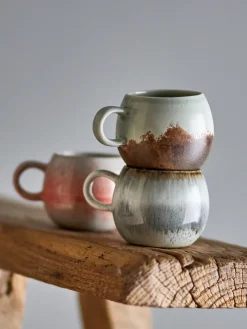 Bloomingville Tazas De Ponche Navideño|Tazas De Espresso<Taza de espresso Paula 14 cl, Gris