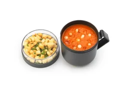 Brabantia Recipientes Para Alimentos<Taza de sopa Make & Take 0,6 L, oscuro Gris