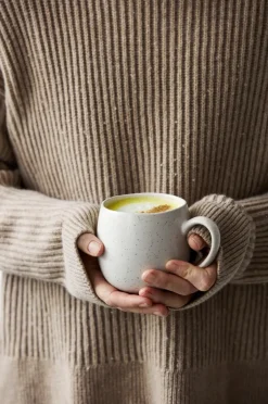 Broste Copenhagen Taza de té Nordic Vanilla 45 cl, Cream BeigeBlanco New