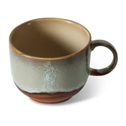HKliving Taza de té 70's 42,5 cl, Echo Multi New
