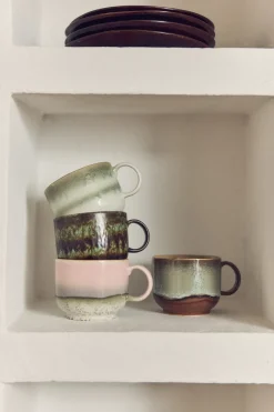 HKliving Tazas De Té<Taza de té 70's 42,5 cl, Muse Multi