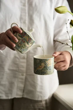 Spode Taza de té y platillo Strawberry Thief 28 cl, Multi