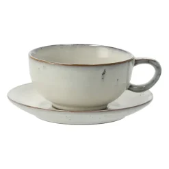 Broste Copenhagen Tazas De Té<Taza de té y plato Nordic Sand, 5,8 cm Beige