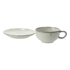 Broste Copenhagen Tazas De Té<Taza de té y plato Nordic Sand, 5,8 cm Beige