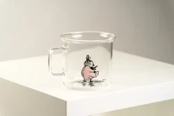 Muurla Taza de vidrio Little My 35 cl, Transparente Online