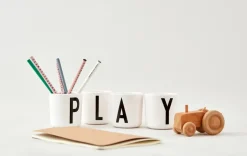 Design Letters Taza personal eco, P Blanco Outlet