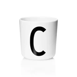 Design Letters Taza personal eco, C Blanco New