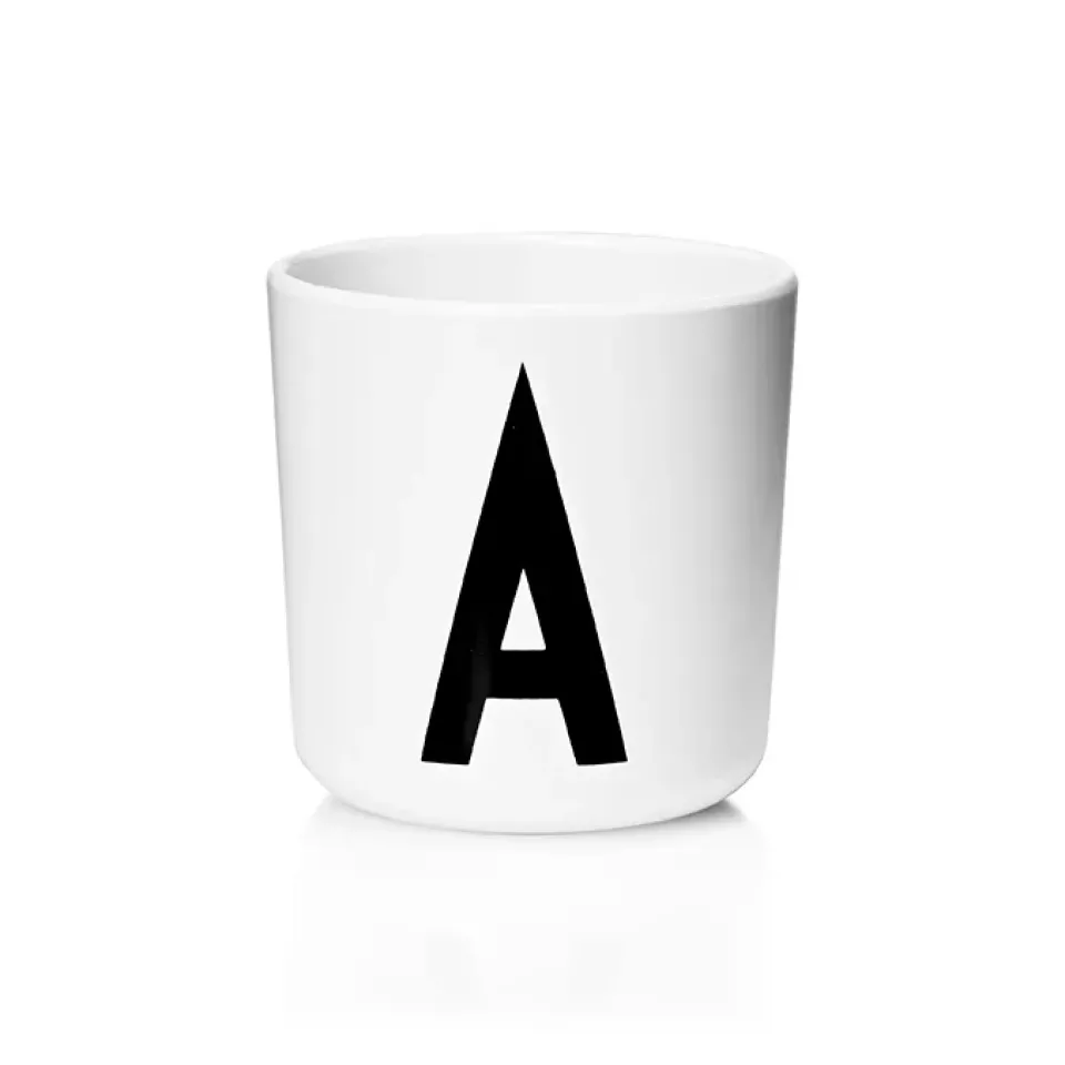 Design Letters Tazas De Plástico<Taza personal eco, A Blanco