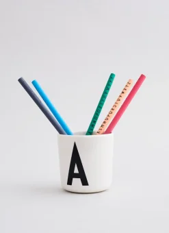 Design Letters Tazas De Plástico<Taza personal eco, A Blanco