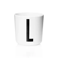 Design Letters Tazas De Plástico<Taza personal eco, L Blanco