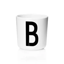 Design Letters Tazas De Plástico<Taza personal eco, B Blanco