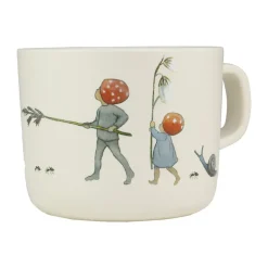 Rätt Start Tazas Infantiles|Tazas De Plástico<Taza Elsa Beskow Tomtebobarnen 25 cl, Blanco Multi