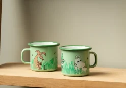 Muurla Tazas De Los Mumin<Taza esmaltada Boys 25 cl, Verde