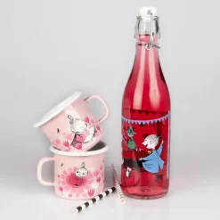 Muurla Taza esmaltada Girls 25 cl, Rosa Hot