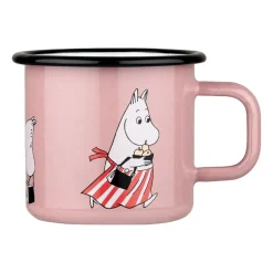 Muurla Taza esmaltada mamá Moomin 37 cl, Rosa Sale
