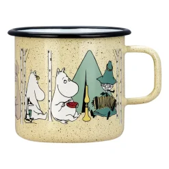 Muurla Tazas De Los Mumin<Taza esmaltada Moomin 80 cl, Campers Amarillo