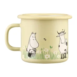 Muurla Tazas De Los Mumin<Taza esmaltada Moomin 25 cl, Meadow Amarillo