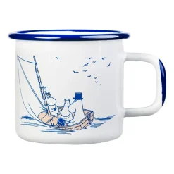 Muurla Tazas De Los Mumin<Taza esmaltada Mumin 37 cl, Sailors Blanco