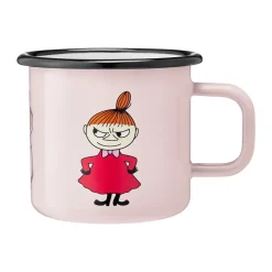 Muurla Taza esmaltada Mumin 37 cl, Pequeña My Rosa Clearance