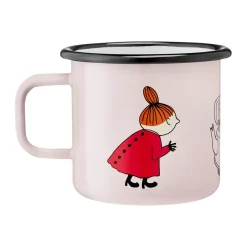 Muurla Taza esmaltada Mumin 37 cl, Pequeña My Rosa Clearance