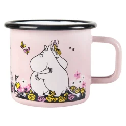 Muurla Taza esmaltada Mumin abrazo 37 cl, Rosa Online