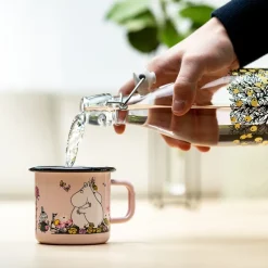 Muurla Taza esmaltada Mumin abrazo 37 cl, Rosa Online