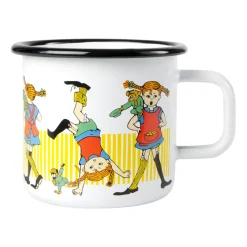 Muurla Tazas De Café<Taza esmaltada Pippi longstocking 3,7 dl, White Blanco