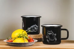 Muurla Tazas De Los Mumin<Taza esmaltada Stinky 37 cl, Negro