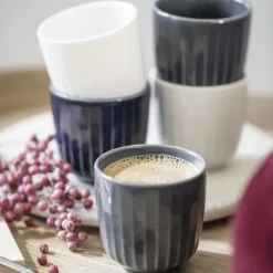 Kähler Tazas De Ponche Navideño|Tazas De Espresso<Taza espresso Hammershøi, indigo ( oscuro) Azul