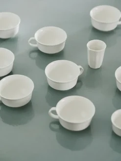 Serax Tazas De Ponche Navideño|Tazas De Espresso<Taza espresso Silhouette 10 cl set de 4, White Blanco