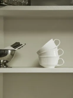 Serax Tazas De Ponche Navideño|Tazas De Espresso<Taza espresso Silhouette 10 cl set de 4, White Blanco