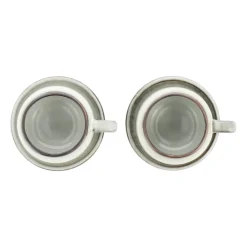Lene Bjerre Tazas De Ponche Navideño|Tazas De Espresso<Taza espresso y platillo Amera, White sands Blanco