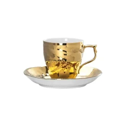 Rosenthal Tazas De Ponche Navideño|Tazas De Espresso<Taza espresso y platillo Heritage Midas, -oro Blanco